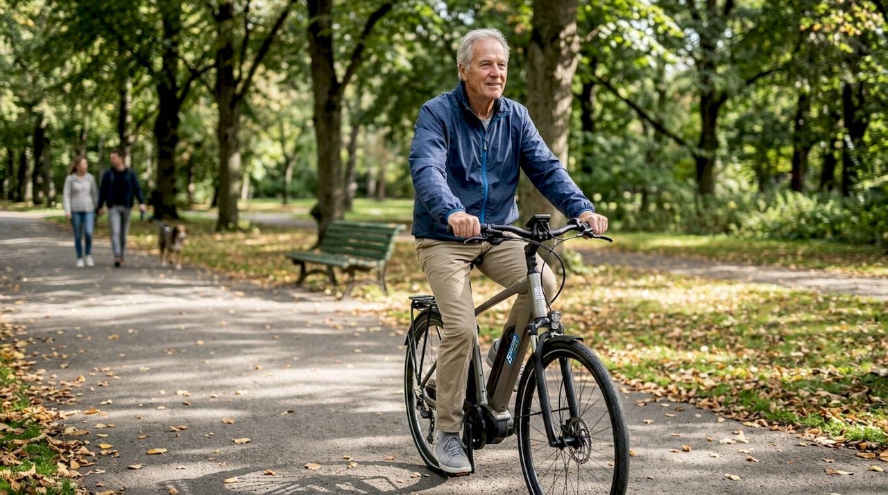 Mehr Fahrkomfort auf dem E-Bike: Tipps für Senioren