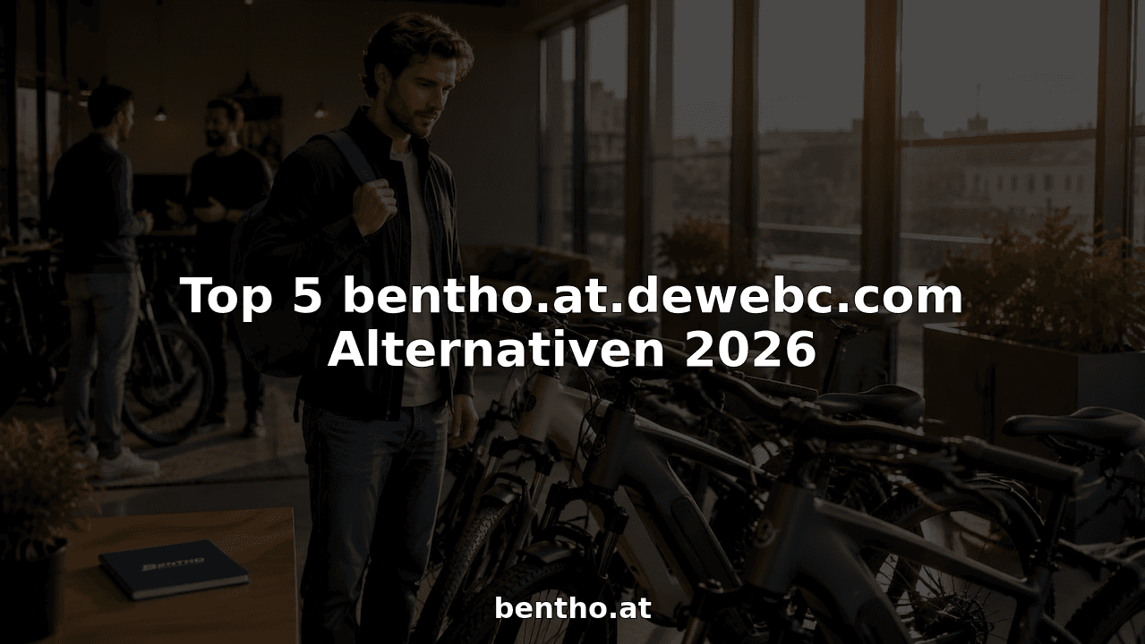 Top 5 bentho.at.dewebc.com Alternativen 2026