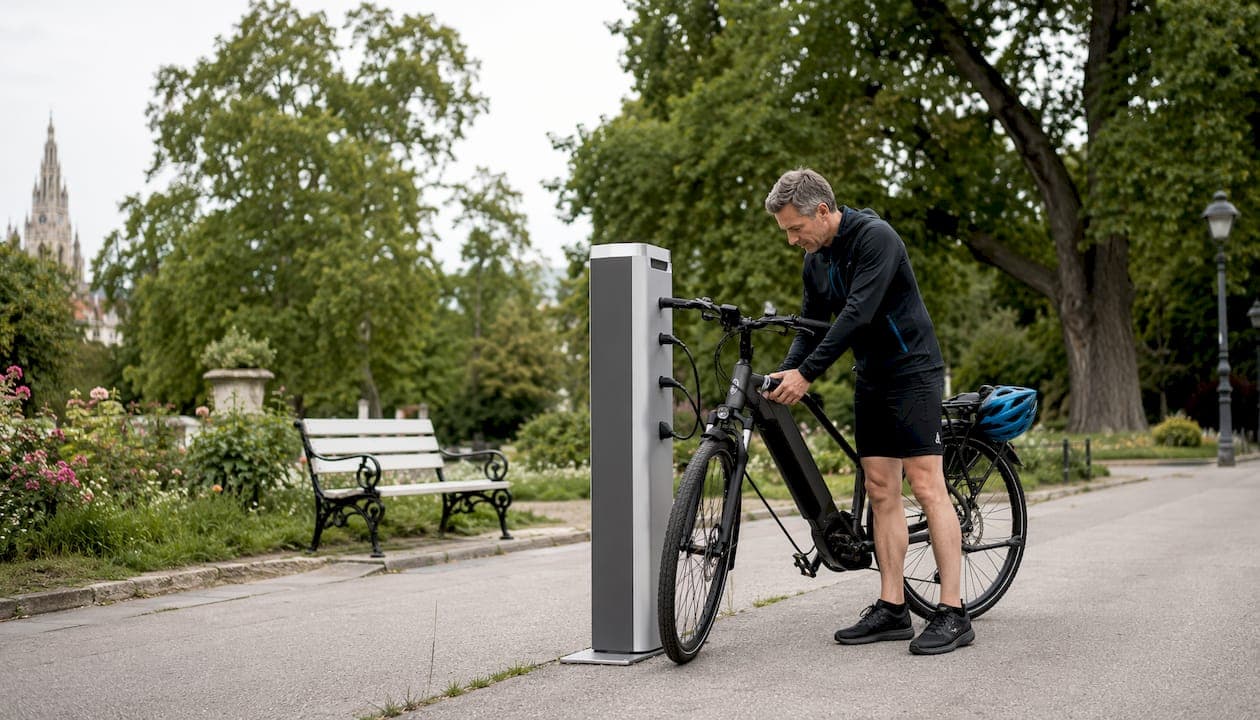 Ladeinfrastruktur für E-Bikes: Was steckt dahinter?