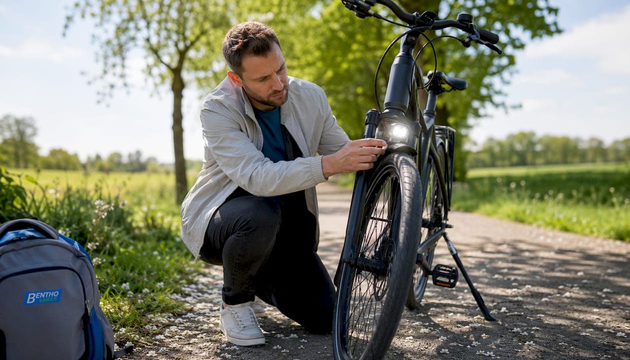 Lichtanlagen am E-Bike: Rechtssicher und sicher fahren