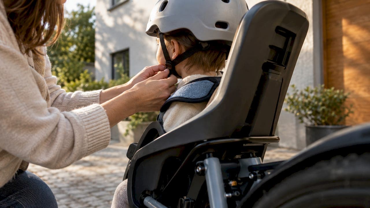 Kindersitz E-Bike Österreich: Diese Regeln gelten 2026